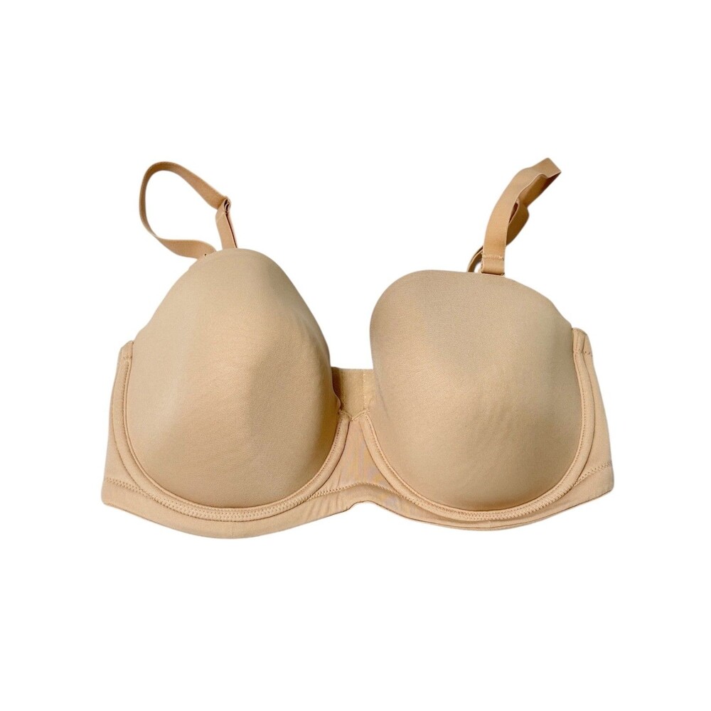 Wacoal Red Carpet Convertible Strapless Bra Underwire 36DDD #854119 Nude Beige